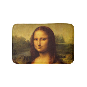Tapis De Bain Leonardo Da Vinci Mona Lisa Peinture d'Art