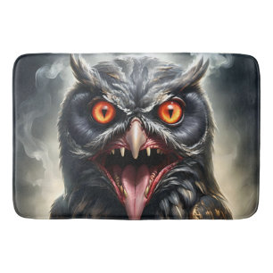 Tapis De Bain "Les ailes cauchemardesques : La Chouette des vamp