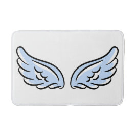 Tapis De Bain Les ailes du petit ange mignon