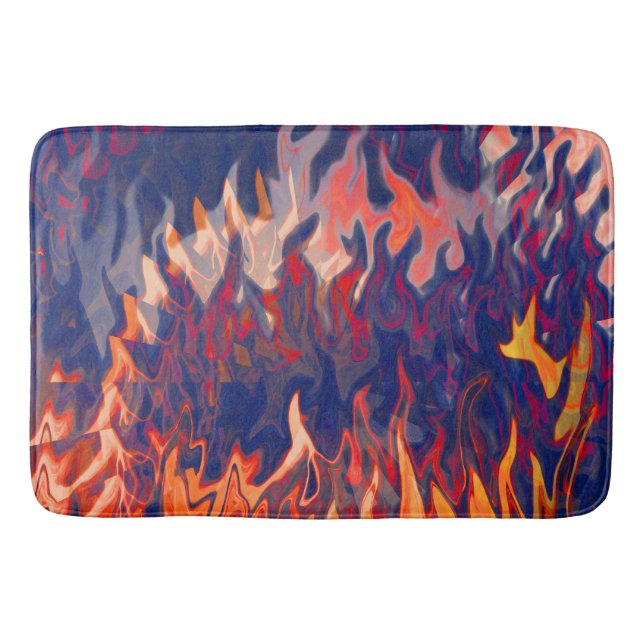 Tapis De Bain Les cauchemars d'un pompier....... (Devant)