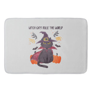 Tapis De Bain Les Chats-Sorcières dominent le monde