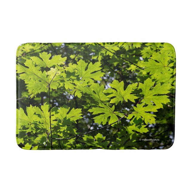 Tapis De Bain Les Feuilles de la forêt (Devant)