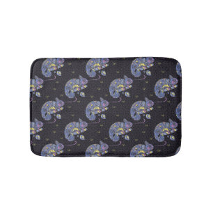 Tapis De Bain Lézard de Zentangle