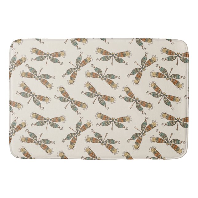 Tapis De Bain libellules (Devant)