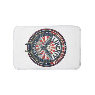 Tapis De Bain Liberty Aviator Patriotique Patriotique Aviation V