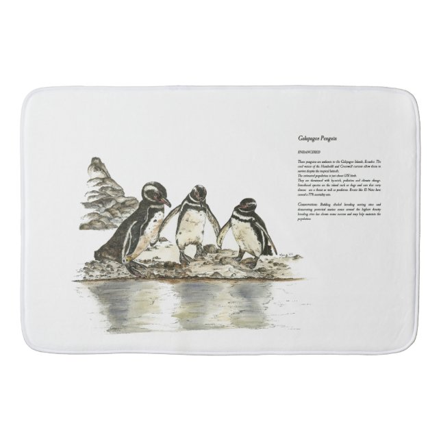 Tapis De Bain Lifelike Oeil attraper Menaces de vie marine (Devant)