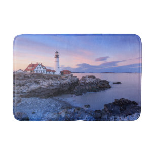 Tapis De Bain Lighthouses Cape Elizabeth, Maine