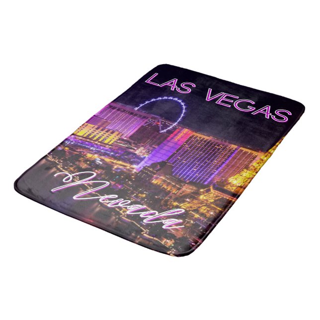 Tapis De Bain Ligne d'atterrissage de Las Vegas (Angle)