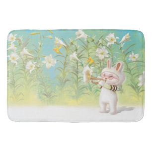 Tapis De Bain Lily florissante