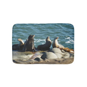 Tapis De Bain Lions de la mer de San Diego