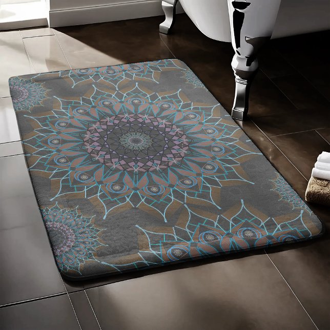 Tapis De Bain Little Ashgrey Floral Fallen (Créateur téléchargé)