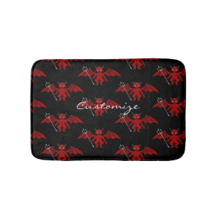 Tapis De Bain Little Red Devil Thunder_Cove