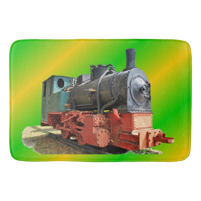 Tapis De Bain Locomotive de vapeur (Devant)