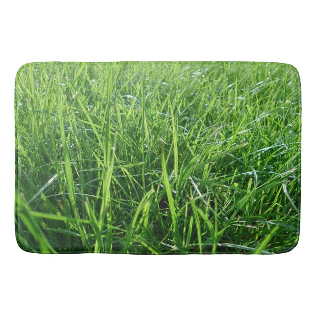 Tapis De Bain Longue herbe verte (Devant)