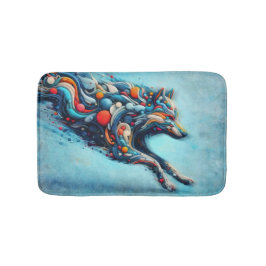 Tapis De Bain Loup