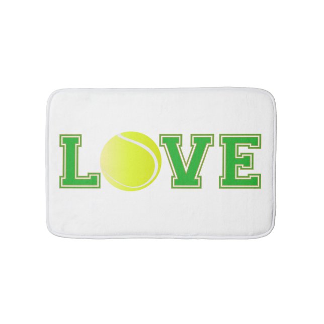 Tapis De Bain Love Tennis (Devant)