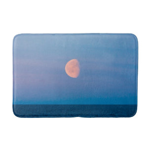 Tapis De Bain Lune sur la mer de Béring Extrême-Orient russe