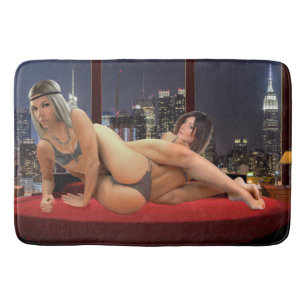 Tapis De Bain Lutte de la maison de retraite Foxy