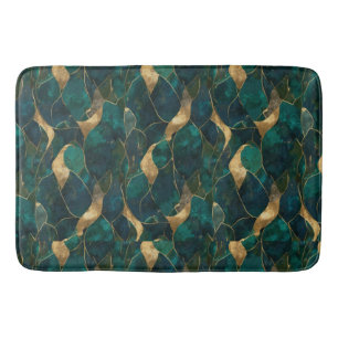Tapis De Bain Luxueux Mat de bain géométrique Abstrait