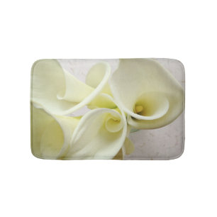 Tapis De Bain Lys calcaires blancs d'en haut