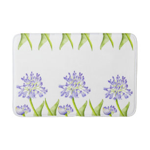 Tapis De Bain Lys du Nil sur un bain