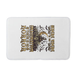 Tapis De Bain Maison Hantée Halloween Horreur Imagination Cimeti