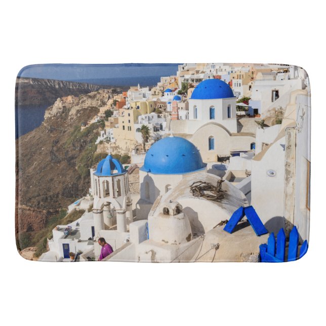 Tapis De Bain Maisons grecques traditionnelles (Devant)