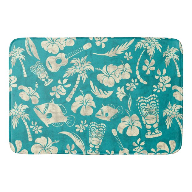 Tapis De Bain Makapuu Beach Hawaiian Batik (Devant)