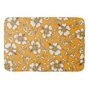 Tapis De Bain Malia Hibiscus Hawaïen Tropical