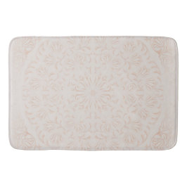 Tapis De Bain Mandala Baroque Flower Design Motif