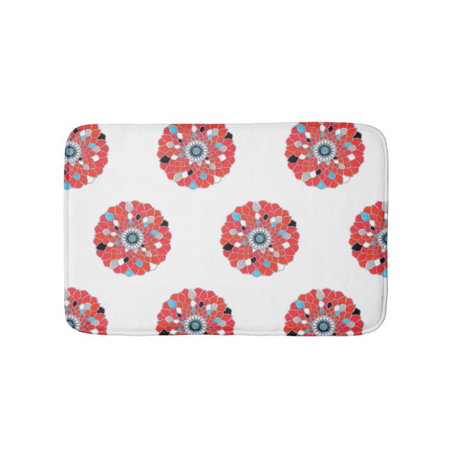 Tapis De Bain Mandala Bath Mat (Devant)