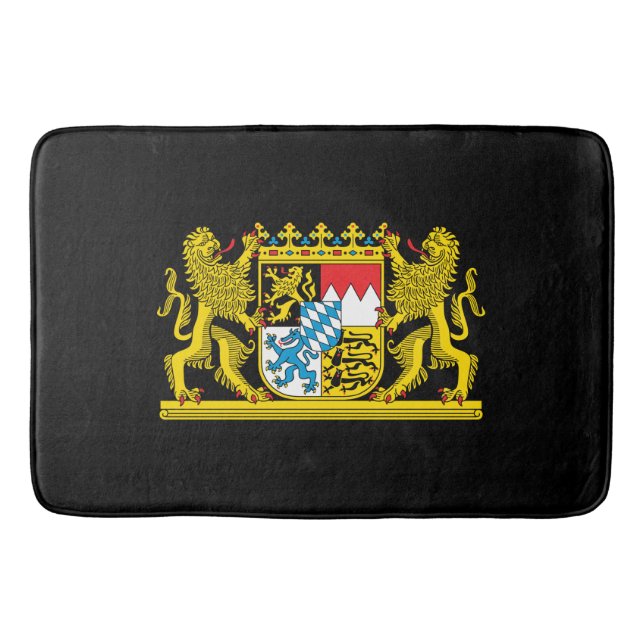 Tapis De Bain Manteau de la Bavière des bras (Devant)