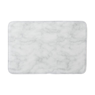 Tapis De Bain Marbre blanc - Chic, Luxueux