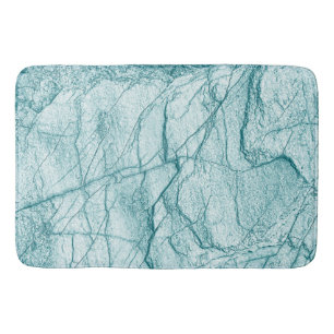 Tapis De Bain Marbre turquoise foncé