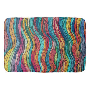 Tapis De Bain Marée mosaïque