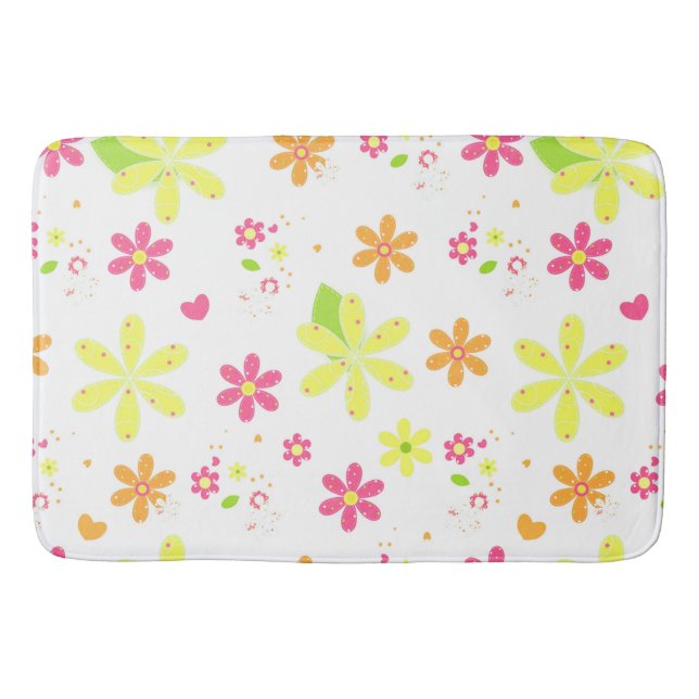 Tapis De Bain Marguerite et Pois (Devant)