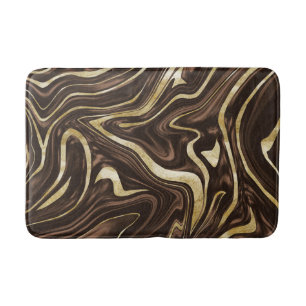 Tapis De Bain Marque Brown en or #1