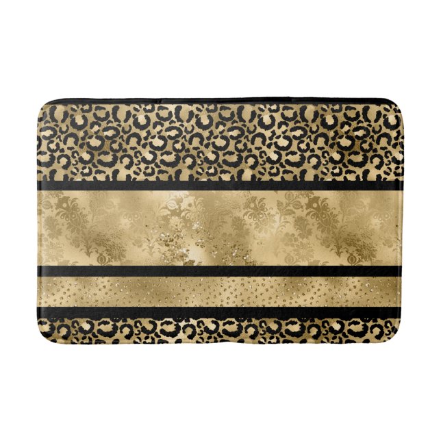 Tapis De Bain Mat-bain Gold Safari (Devant)