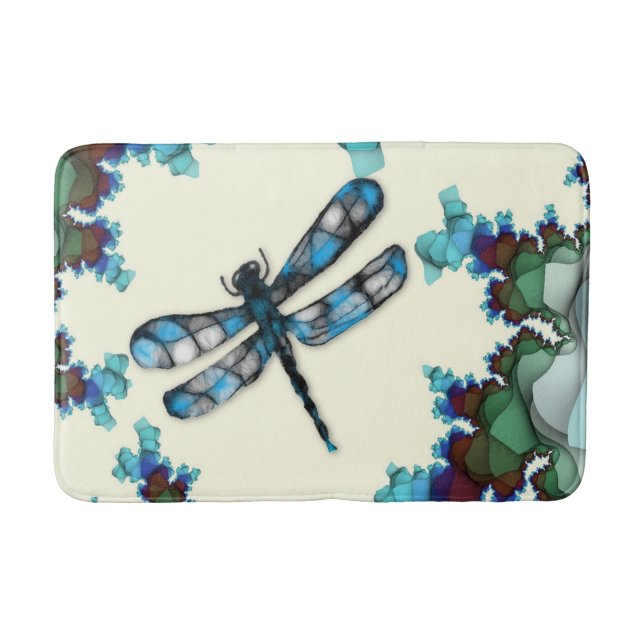 Tapis De Bain Mat de bain de la libellule (Devant)