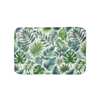 Tapis De Bain Mat de bain d'évasion tropicale