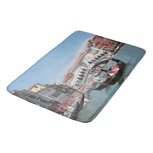 Tapis De Bain Mat de bain du canal de Venise (Angle)