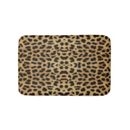 Tapis De Bain Mat de bain Empreinte de léopard