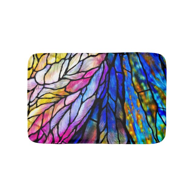 Tapis De Bain Mat De Bain En Verre De Style Tiffany (Devant)