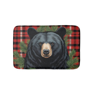 Tapis De Bain Mat de bain Majeur de l'ours noir du Nord