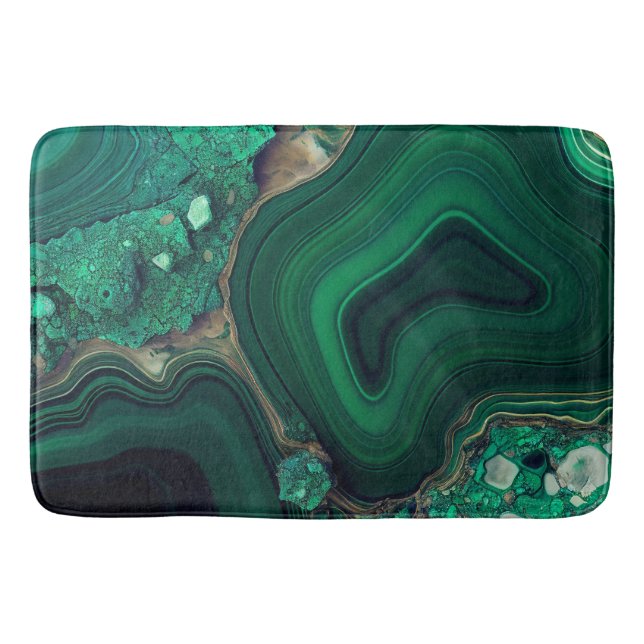 Tapis De Bain Mat de bain malachite (Devant)