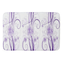 Mat de bain mauve Miriam