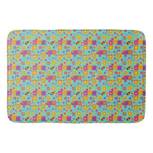 Tapis De Bain Mat De Bain Moderne Du Milieu Du Siècle - Rétro