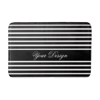 Tapis De Bain Mat de bain monochrome monochrome personnalisé