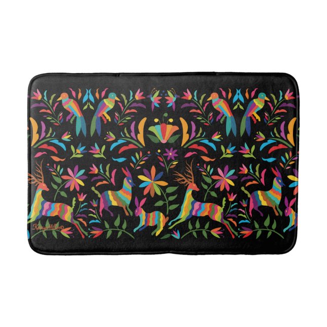 Tapis De Bain Mat de bain Otomi mexicain (Devant)
