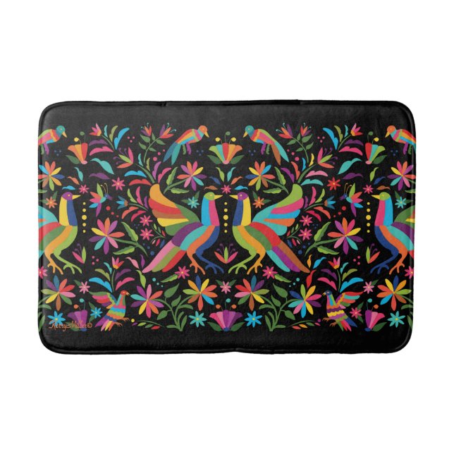 Tapis De Bain Mat de bain Otomi mexicain (Devant)